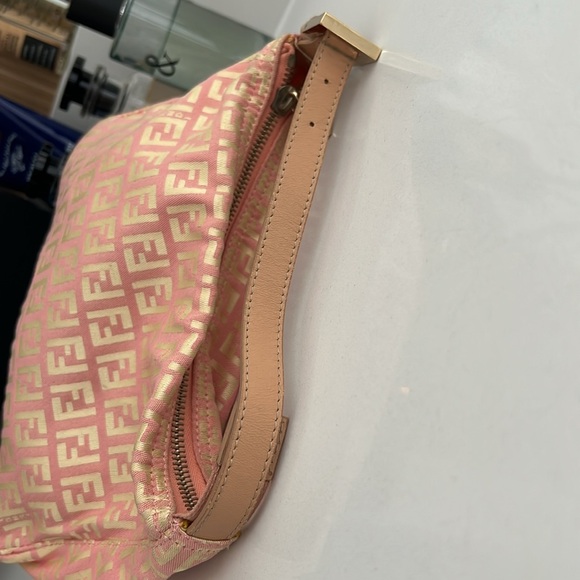 Authentic Fendi Zucchino Mini Pochette - Picture 10 of 16